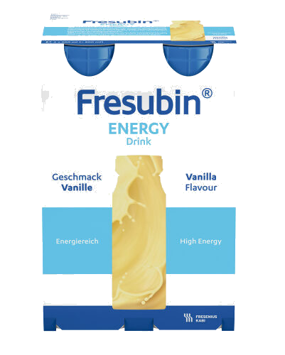 Fresubin Energy Drink Næringsdrikk Vanilje 4x200 ml