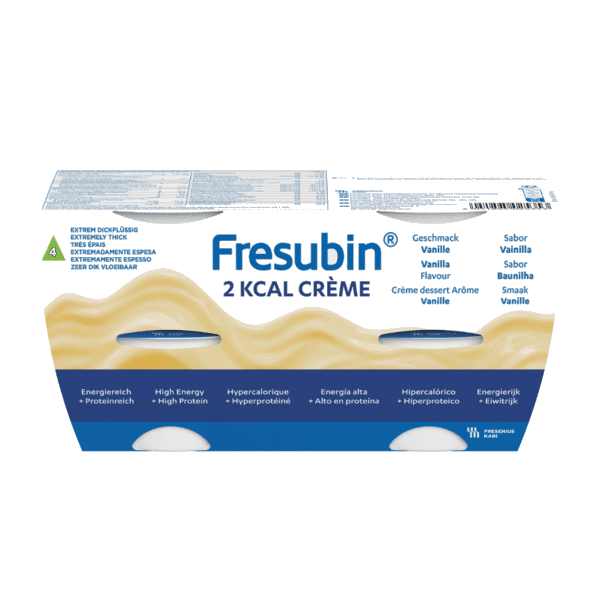 Fresubin 2 kcal Creme Næringskrem Vanilje 4X125G