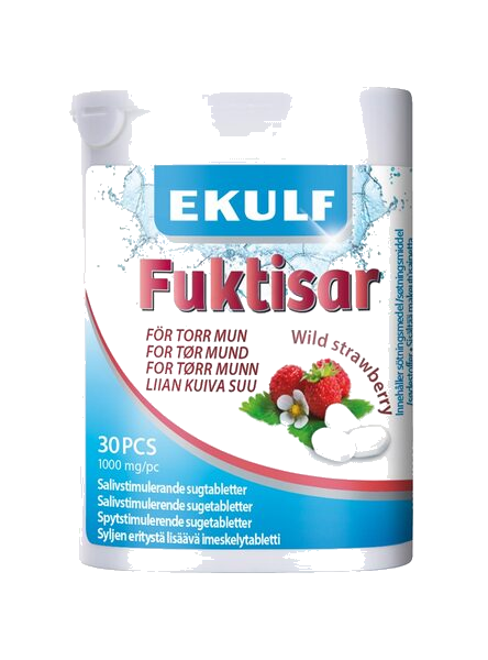 EKULF Fuktisar Wild Strawberry 30 stk