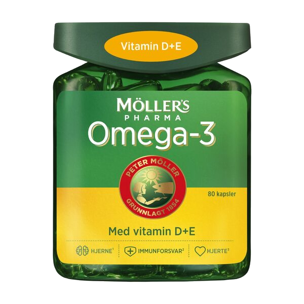 Möller's Pharma Omega-3 80 stk