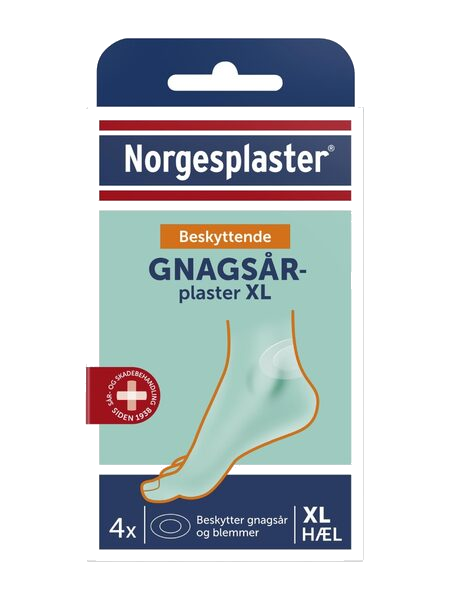Norgesplaster Gnagsår Beskyttende Hæl XL
