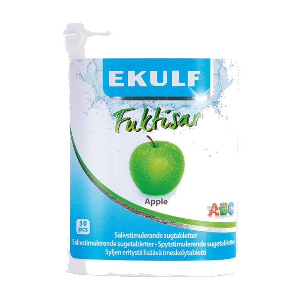 Ekulf Fuktisar Apple 30 stk