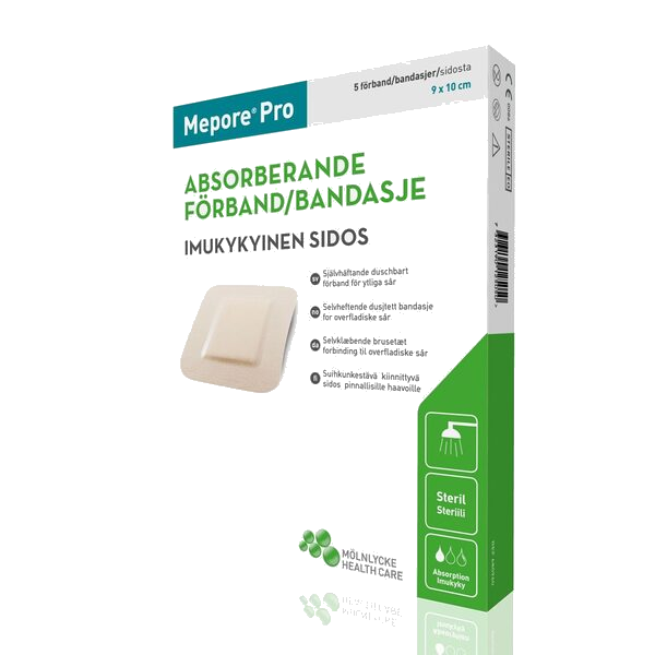 Mepore Pro Dusjtett Banda 9X10 5 stk