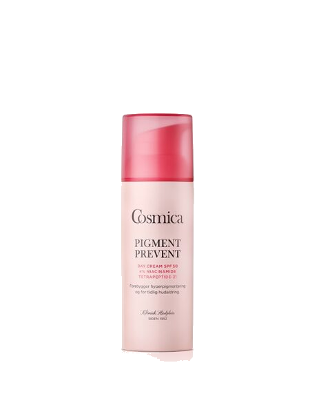 Cosmica Face Pigment Prevent dagkrem med parfyme SPF 50 50ml