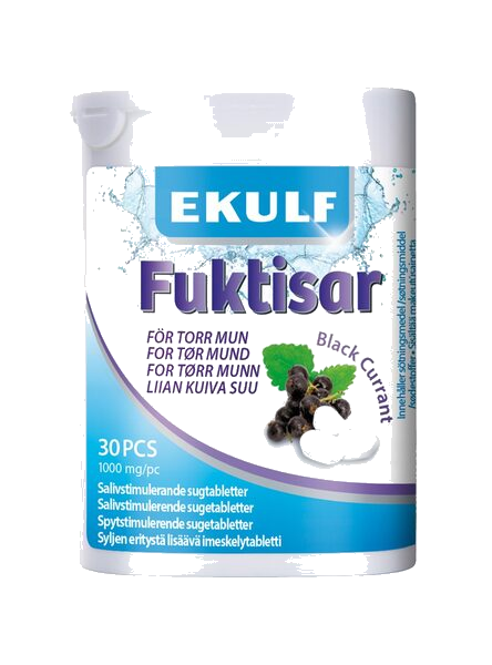 EKULF Fuktisar Black Currant 30 stk