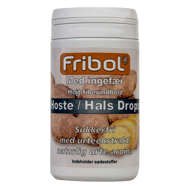 Fribol Hoste/Hals Sterk med Ingefær